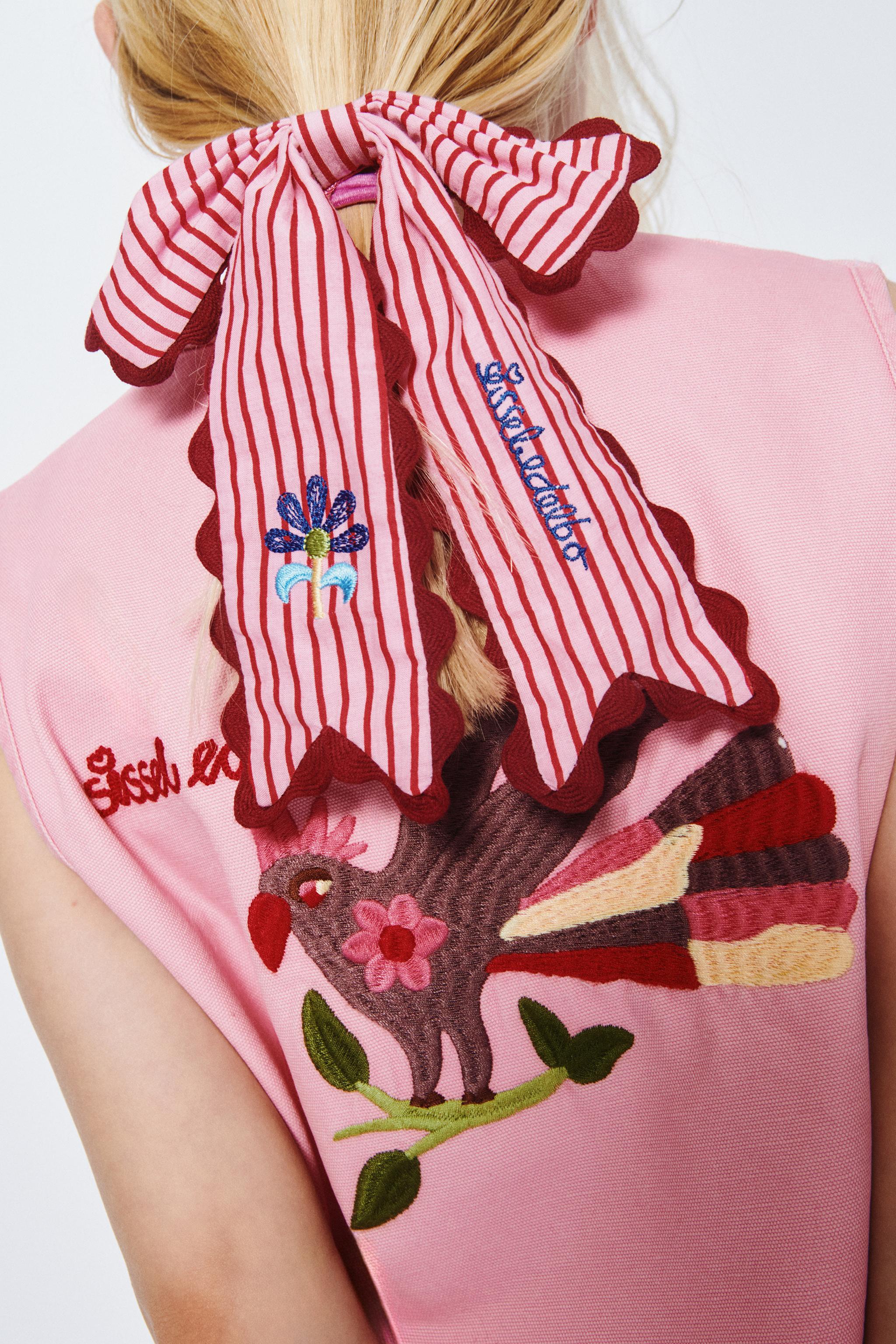 CHOUCHOU PINCE NOEUD SISSEL EDELBO X ZARA KIDS